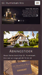 Mobile Screenshot of gamlehumlebaekkro.dk